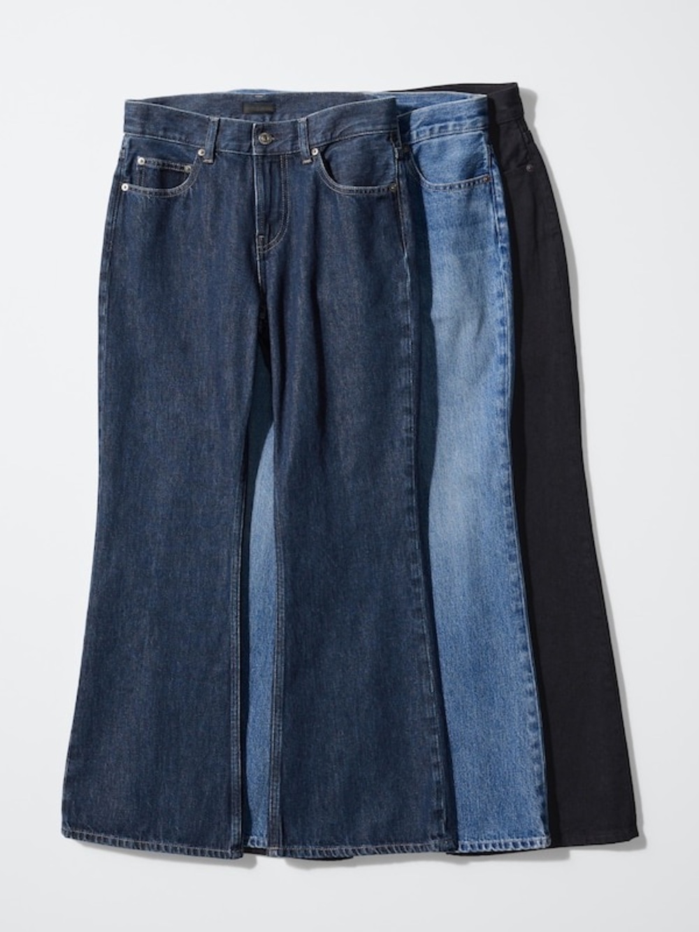 BUNDLE OF 3 - Uniqlo bootcut jeans